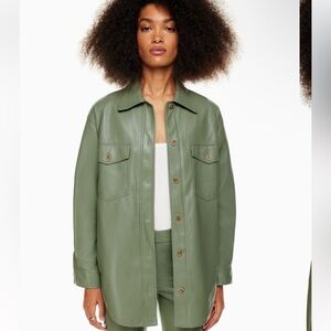 Wilfred The Ganna Shirt Jacket from Aritzia. Shacket